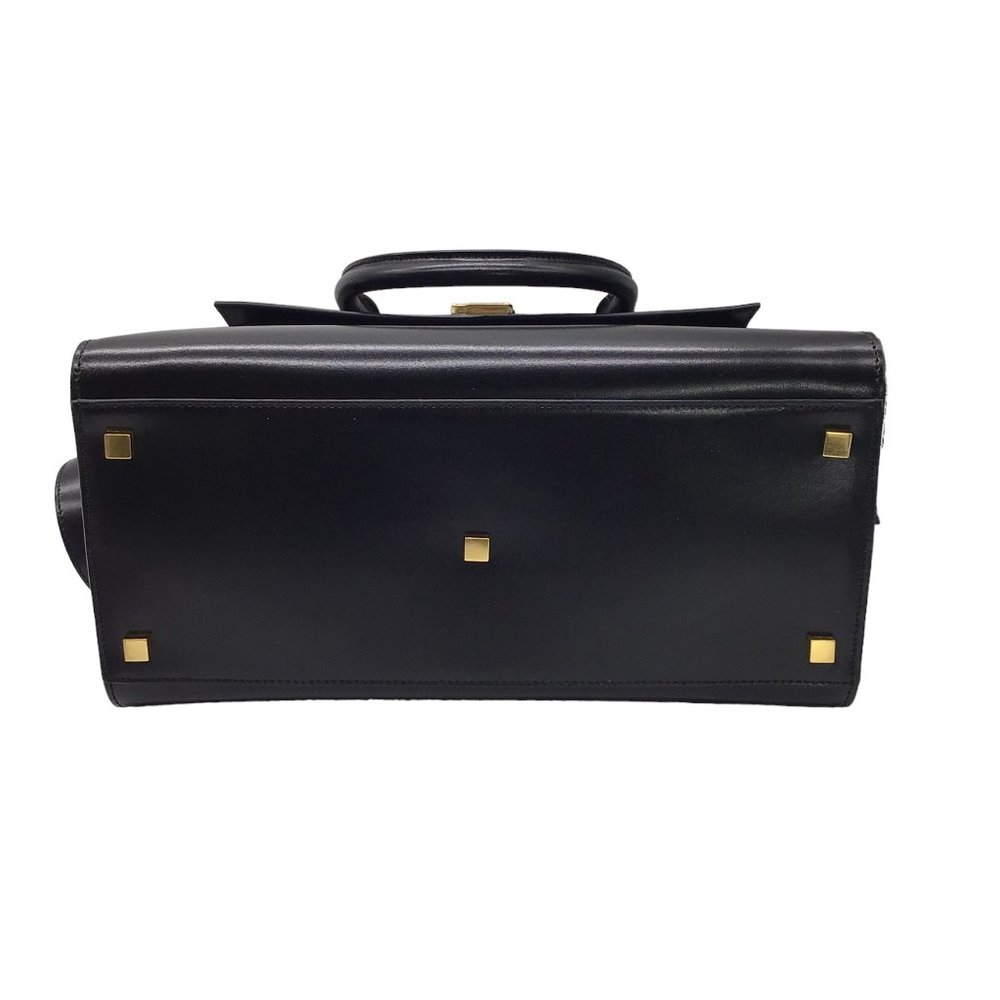 SAINT LAURENT BLACK LEATHER MEDIUM UPTOWN HANDBAG - Picture 4 of 9